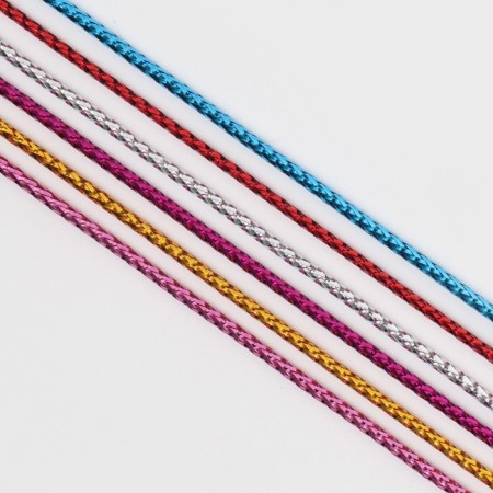 Hair threads, 96 cm, 6 pcs, color mix-2
