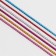 Hair threads, 96 cm, 6 pcs, color mix