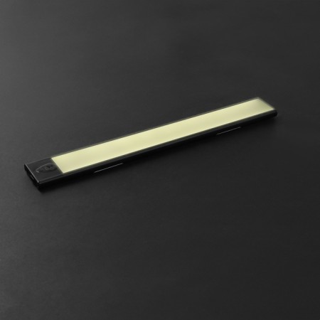 LED lamp, 30cm, 3W, IP20, non -contact off., Battery. bat., 5v, 4000k, black. 94245-1