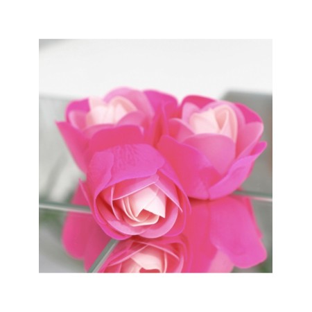Soap roses, three -color, set of 3 pcs.-8