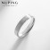 Xuping ring classic mini, silver color, size 17