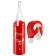 Boxing children's “I-champion” set: gloves, bag, red color