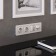 Frame W0042606, 4 Platinum sockets, aluminum