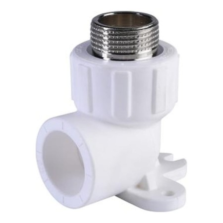The square "Politek", polypropylene, 25 mm x 3/4 "mm, external thread