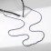 Chain for glasses "Aesthetics" No. 32, color blue-silver, 70 cm