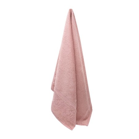 Tainted tange "Bamboo", 420 g, size 70x140 cm, pink color-1