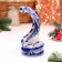 Souvenir "Snake", No. 1, Gzhel, 14 cm