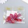 Decor for creativity Plastic "Heart" holography red set 20 pcs 1.6x1.6 cm