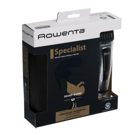 Rowenta TN4500F4 hair trimmer, for beard, battery/220V, blue-black-6