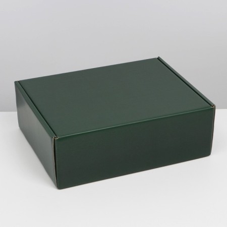 Gift folding box, packaging, "Emerald", 27 x 21 x 9 cm-1