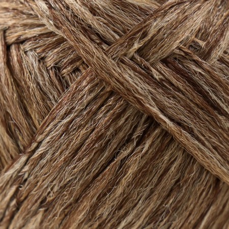 Yarn "Nominal supplement" 100% polypropylene 200 ± 20m/50g set 2pcs (snow -white, dark flax)-3
