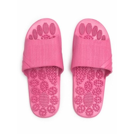 Slippers with a massage effect, open nose, size 40-41, color fuchsia-7