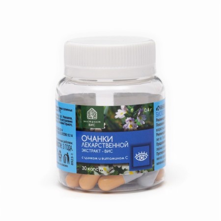 Owks of medicinal "Extract-Vis", 30 capsules of 0.4 g-1