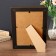 Photo frame plastic 13x18 cm "3d rhombuses in gold" 22x17x1 cm