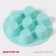 Baking uniform “Circle”, silicone, d = 25.5 cm, 7 cells (6 × 4 cm), color mix