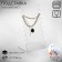 A necklace for a necklace 15 × 10 × 28 cm, an plexiglass 3 mm, transparent, in a protective film
