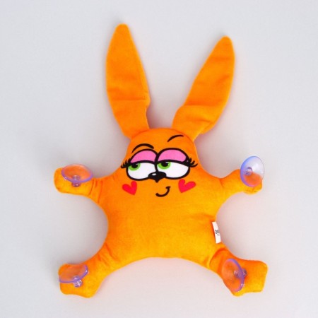 Auto -toe "Bunny", on suction cups, mix-4