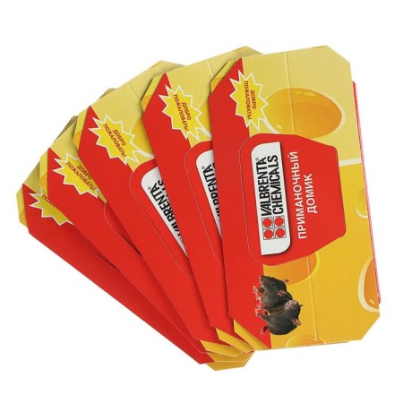 Glue trap for mice, house, 5 pcs-1