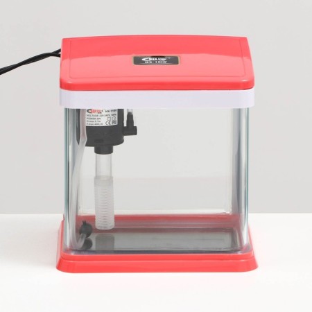 The Seastar HX-180F Aquarium includes: LED lamp, filter, 3.5 l, red-1