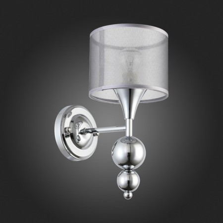 Wall lamp EVOLUCE. Sle107101-01. Pazione. 1x40 watts, E14, 14x28 cm, chromium color-4
