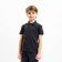 T -shirt (Polo) Children's Minaku: Basic Line Graphite Color, Height 98