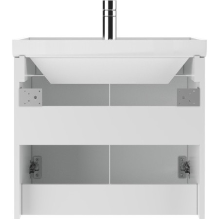 Optima domino cabinet under the Classica 60 sink, gloss, suspended, without a box-3