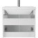 Optima domino cabinet under the Classica 60 sink, gloss, suspended, without a box