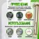 Anchor bolt of scrap, with a nut, galvanized, 10x75 mm, 100 pcs