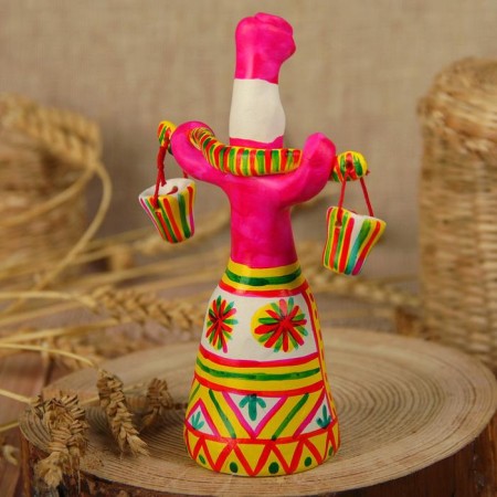 Filimonovskaya toy "Baryna with a rocker"-2