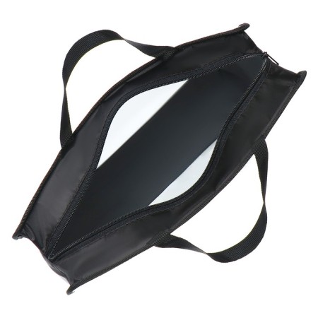 Folder with A4 handles, 330 x 260 x 75 mm, plastic, pens, calligrata "geese"-4