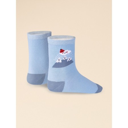 Nosk children, size 20-22, color blue, milk, 3 pcs-9