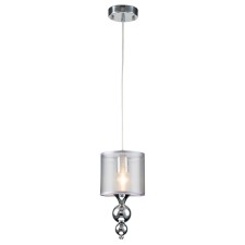 Suspended lamp 1x40W E27, size 14x14x30/100 cm
