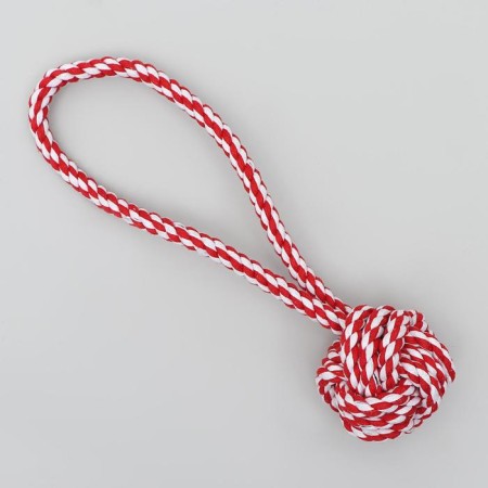 Toy training cable "mace", ball 7-7.5 cm, up to 100 g-1