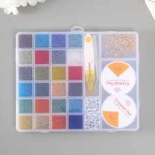 A set of beads for needlework 