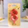 Candle in the Cake "Fine", number "8", red metallic, 6.5 cm