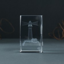 Souvenir glass rectangle 