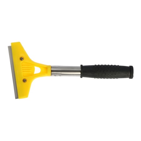 Tundra scraper, fixed blade 100 mm, metal rubberized handle 100 mm-1