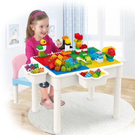 Game set "Table with a chair", designer, 60 parts-2