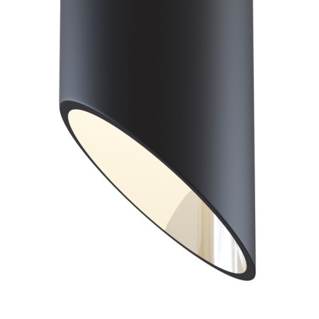 Suspended lamp Technical P027PL-01B, GU10, 1x50 W, 67x67x350 mm, black-3