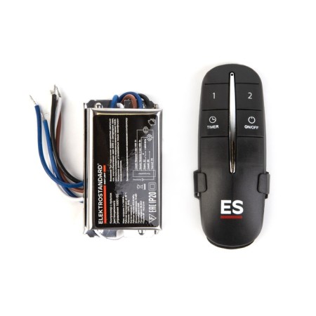 2-channel controller for remote control of lighting Elektrostandard, 16001, black color-1
