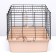 A cell for rabbits, guinea pigs "Pigger" No. 4 folding, 80 x 50 x 47 cm, beige
