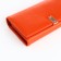 Women's wallet on magnets, red color