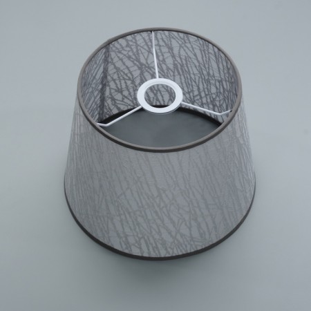 Lamp "Leila" E27 40W gray 28x28x21 cm-5