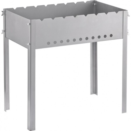 Mall Palisad Camping, on lambs, 500x305x500 mm, steel 1.2 mm