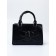 Women's bag, 20*8*14, lightning departure, belt lengths, black