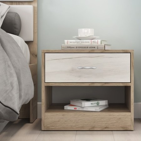 PC181BL handle, m/o 128 mm, white color-2