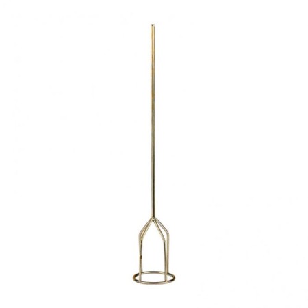 Mixer for Denzel 848427 gypsum mixtures, hexagonal shank 8 mm, 100x590 mm