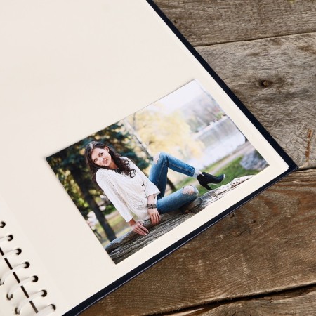 Photo album Fotografia magnetic "Classic" 20 sheets, 23x28 cm blue-4