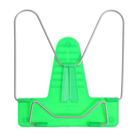 Plastic book/melall Calligrata prestige with euro suspension green-2