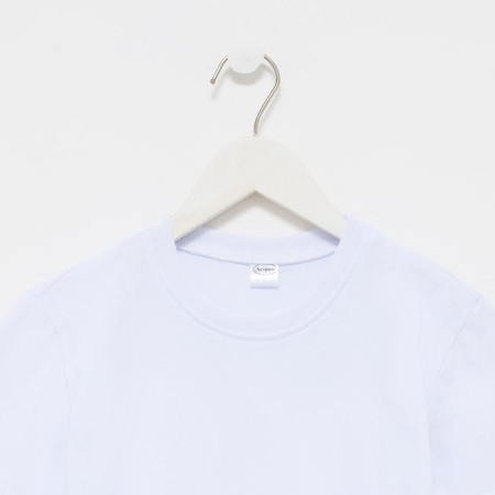 T -shirt for children, white color, height 152 cm-5
